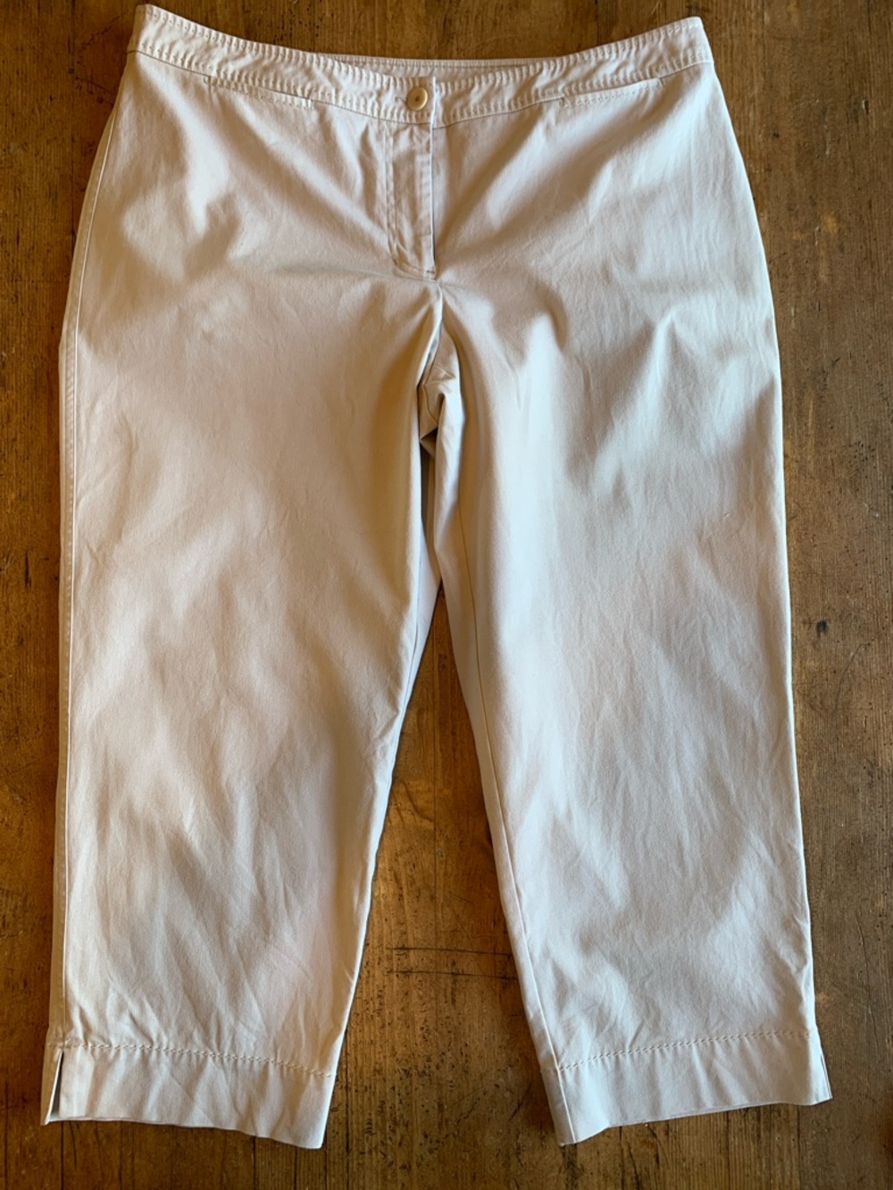 Eileen Fisher Light Beige Casual Pants